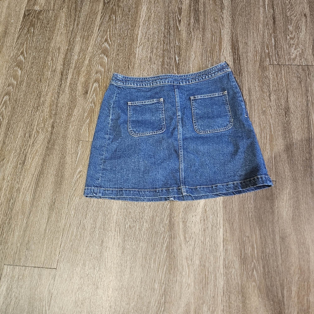 Loft Denim Dkirt Size 8